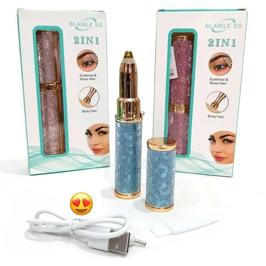 خرید موزن ابرو و صورت مدل 2in1 تک کاره تک و عمده کد Z3727