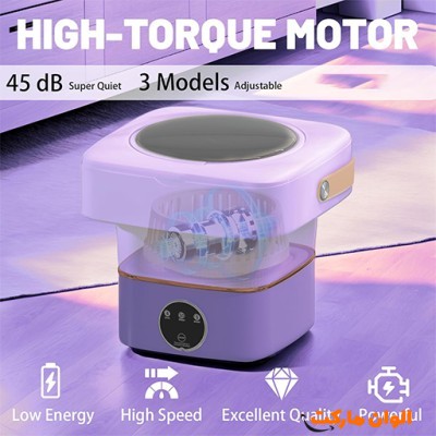 خرید مینی ماشین لباسشویی تاشو SilverCrest مدل SC-7906 تک و عمده کد L1484