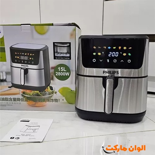 خرید سرخ‌کن بدون روغن فیلیپس 15 لیتری | Philips 16L Air Fryer with WiFi