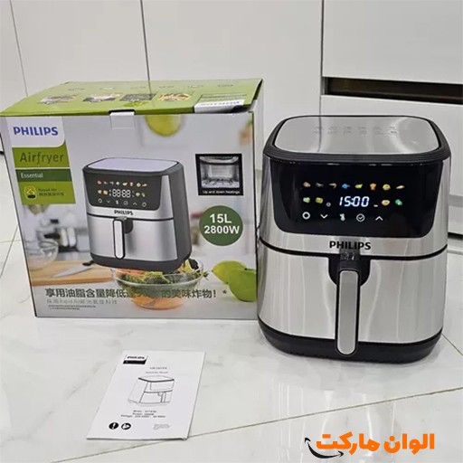 خرید سرخ‌کن بدون روغن فیلیپس 15 لیتری | Philips 16L Air Fryer with WiFi