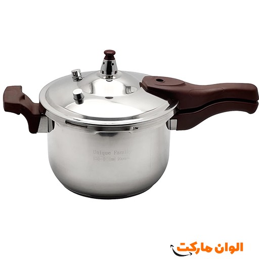 خرید زودپز استیل یونیک ۱۱ لیتری | Unique 11L Stainless Steel Pressure Cooker
