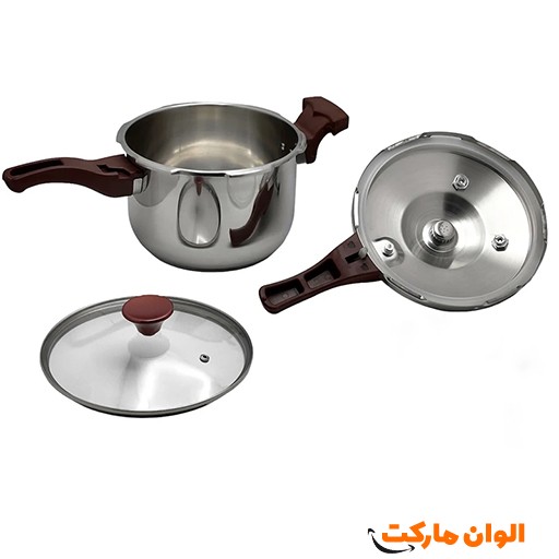 خرید زودپز استیل یونیک مکس ۹ لیتری | Unique Max 9L Stainless Steel Pressure Cooker