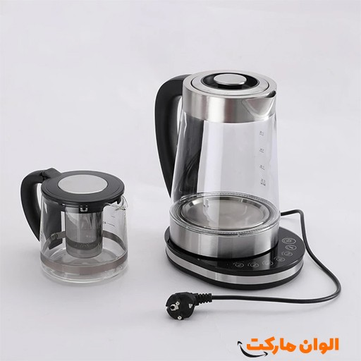 خرید ست کتری و قوری دوقلو Unique Ultra مدل UA-8001 | Unique Ultra Double Kettle & Teapot Set UA-8001