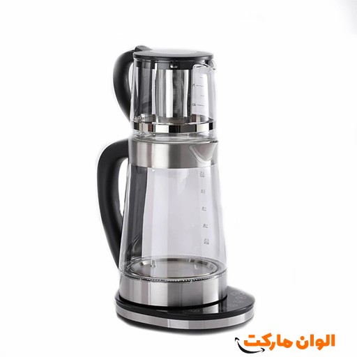 خرید ست کتری و قوری دوقلو Unique Ultra مدل UA-8001 | Unique Ultra Double Kettle & Teapot Set UA-8001