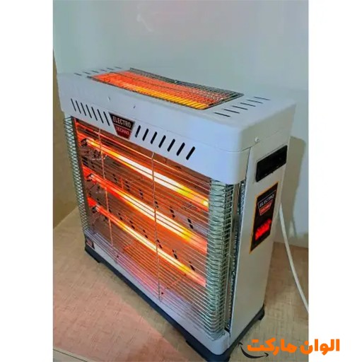 خرید بخاری برقی جهان افروز ۵ المنت ۲۴۰۰ وات | Jahan Afrouz 5-Element Heater 2400W