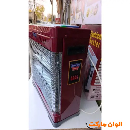 خرید بخاری برقی جهان افروز ۵ المنت ۲۴۰۰ وات | Jahan Afrouz 5-Element Heater 2400W