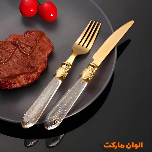 خرید کارد و چنگال یونیک ۱۲ پارچه کادویی | Unique 12-Piece Cutlery Set Gift Box