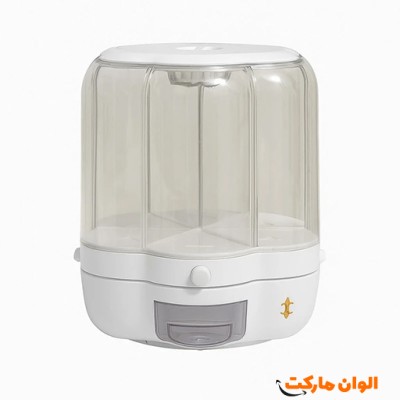 خرید جا حبوباتی چرخشی گل سایز بزرگ مدل گل تک و عمده کد L1516