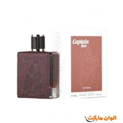 ادو پرفیوم مردانه رونا کاپیتان بلک کاپیتان نویر (Rovena Captain Black)  100 میل کد AB1013