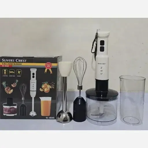 خرید ست گوشت‌کوب برقی ۴ کاره سیلورکرست مدل SC-8040 | SilverCrest 4-in-1 Meat Grinder Set SC-8040