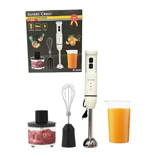 خرید ست گوشت‌کوب برقی ۴ کاره سیلورکرست مدل SC-8040 | SilverCrest 4-in-1 Meat Grinder Set SC-8040