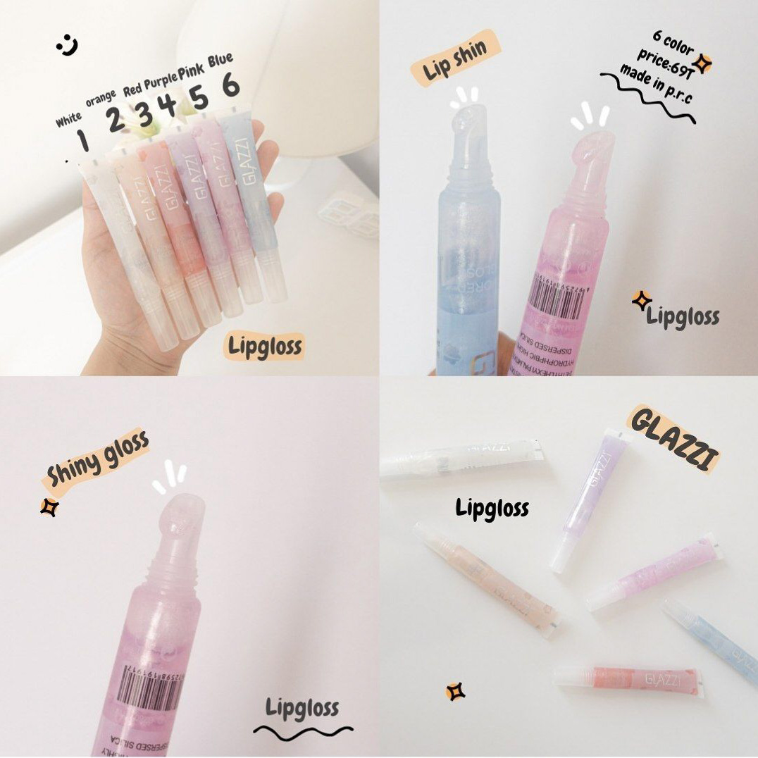 خرید لیپ گلاس گلازی Glazzi تک و عمده کد Z3753