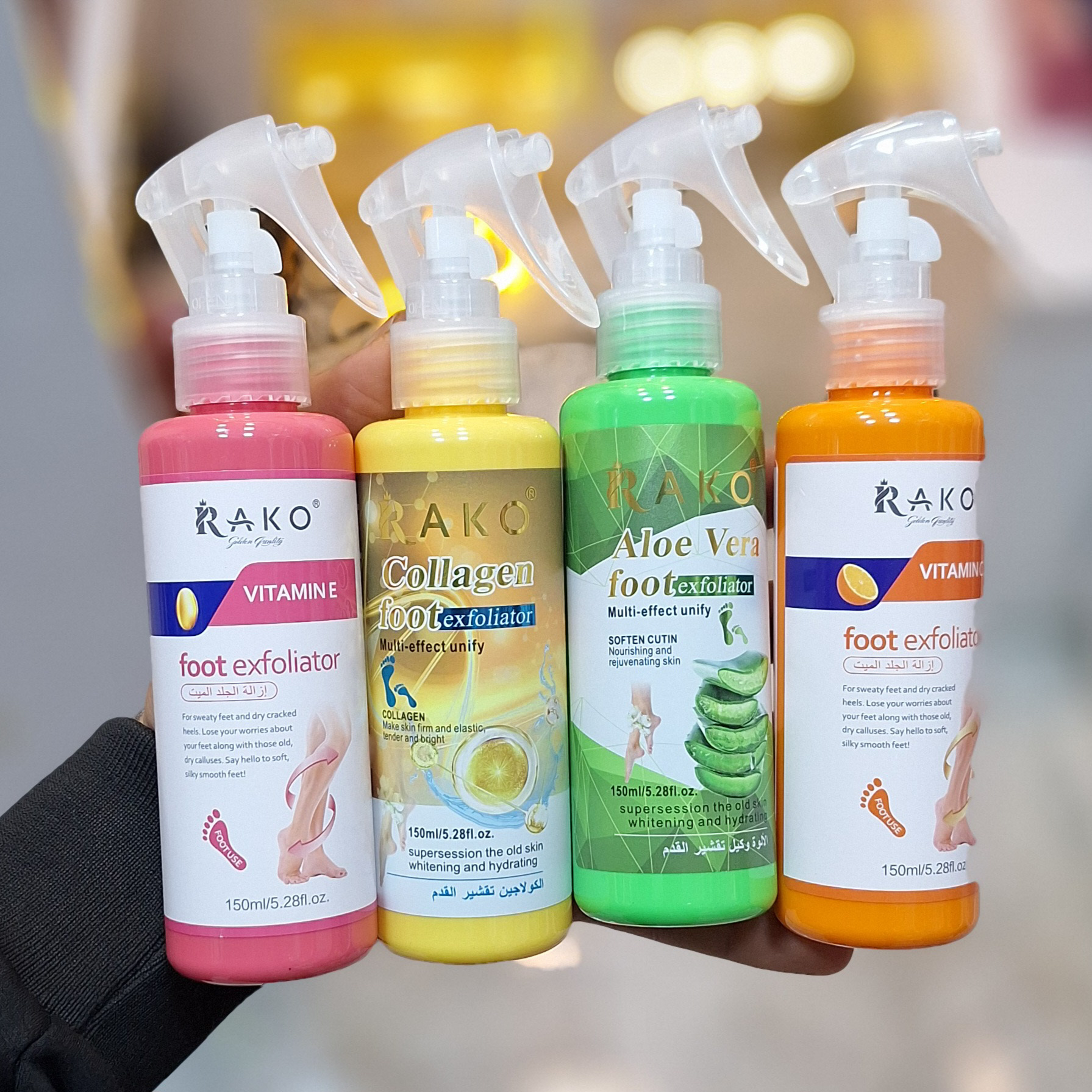 خرید اسپری ترک پا 150 میل راکو RAKO تک و عمده کد Z3777