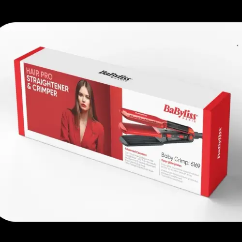 Babyliss Dual-Function Hair Straightener Model 6169 Single and Major Code F