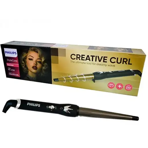 Philips hair curler model ph-3720-single-and-major-code-f