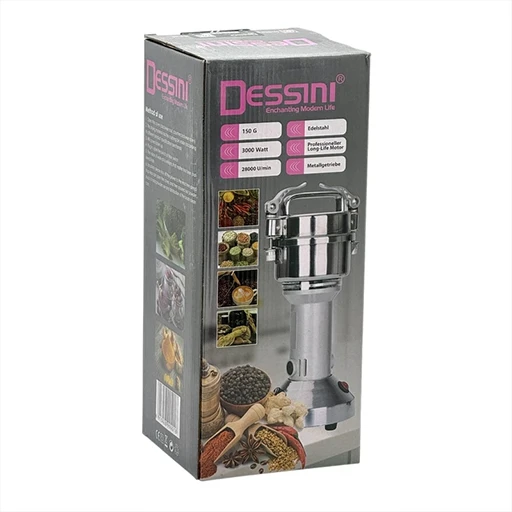 خرید آسیاب دسینی ۳۰۰۰ وات تمام استیل | Desini 3000W Stainless Steel Grinder