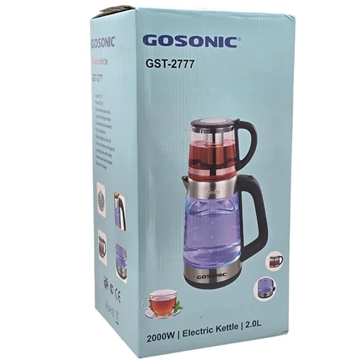 خرید چای ساز روهمی گاسونیک مدل GST2777 | Gasonik Stackable Kettle & Teapot GST2777