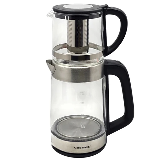 خرید چای ساز روهمی گاسونیک مدل GST2777 | Gasonik Stackable Kettle & Teapot GST2777