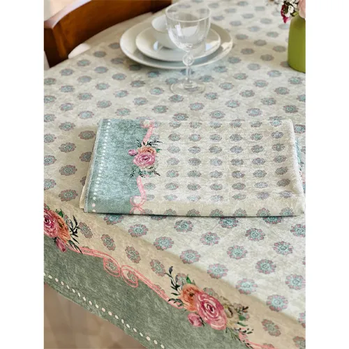 خرید سفره و رومیزی ۴نفره مستطیل تک و عمده کد G7221