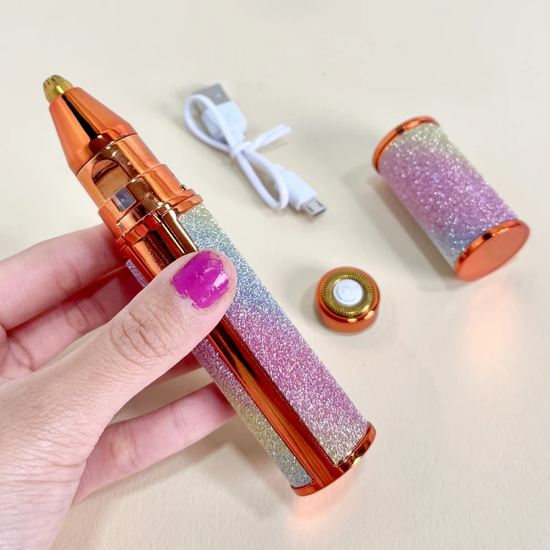 خرید شیور دوکاره اکلیلی  مخصوص گوش  و بینی کدe1985 تک و عمده