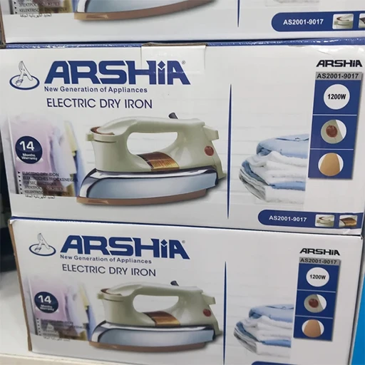 اتو پرس Arshia | اتو پرس خانگی با صفحات بزرگ، کیفیت عالی