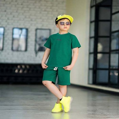 خریدست تیشرت شلوارک پسرانه مدل جدید تک وعمده کد A217
