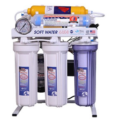خریددستگاه تصفیه آب خانگی soft water 6 مرحله  کد G579