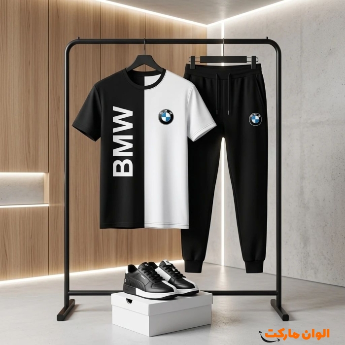 ست-تیشرت-شلوار-BMW-مردانه-مدل-Noman