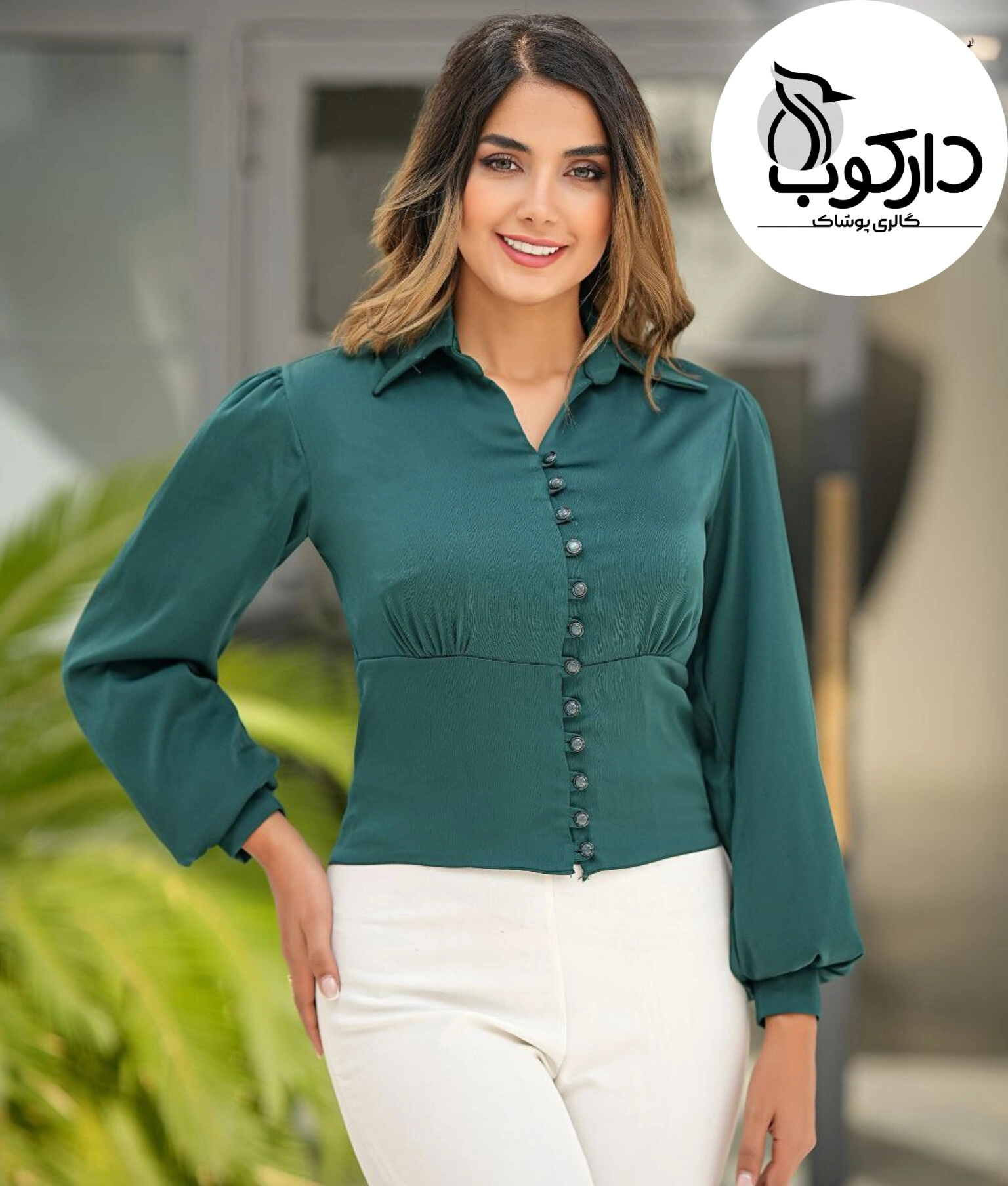 شومیز کراپ مجلسی  کد M556