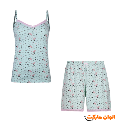 خرید ست تاپ و شلوارک زنانه مدل جدید تک و عمده F866