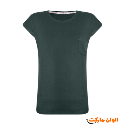 خرید تی‌شرت آستین کوتاه زنانه مدل جدید تک و عمده F858