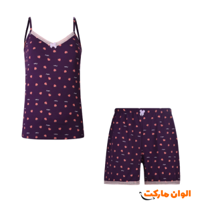 خرید ست تاپ وشلوارک زنانه مدل جدید تک و عمده F861
