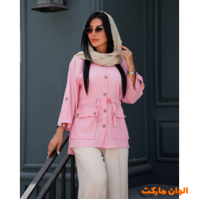 خرید مانتو زنانه مدل جدید تک و عمده F885