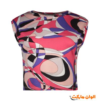 خرید کراپ‌ تاپ آستین کوتاه زنانه افراتین مدل جدید F854