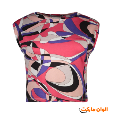 خرید کراپ‌ تاپ آستین کوتاه زنانه افراتین مدل جدید F854