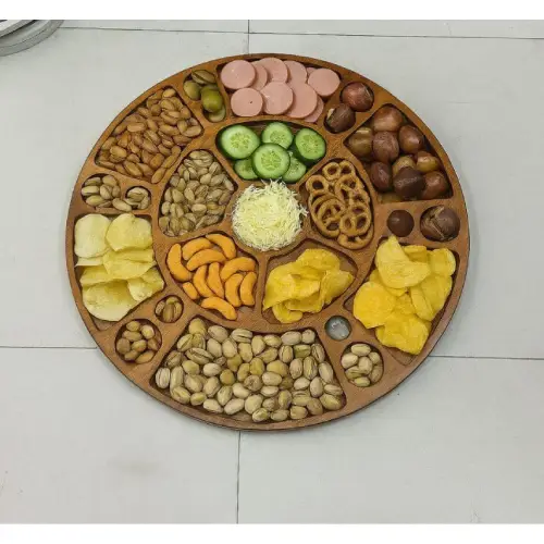 سینی مزه چرخشی گردکد N9797