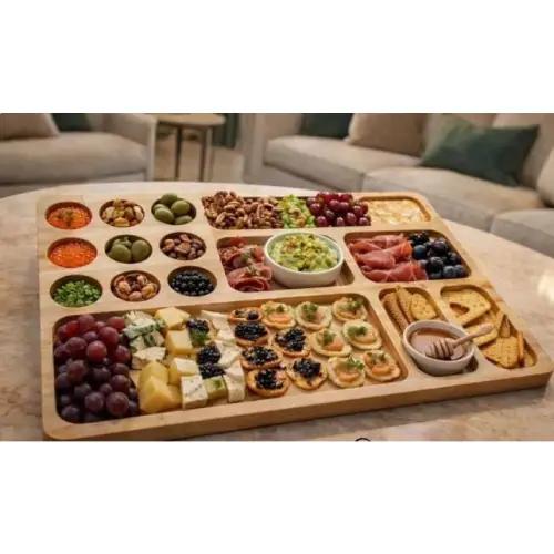 سینی مزه خوری  مربع بزرگ 50 در 50 سانت کد N767