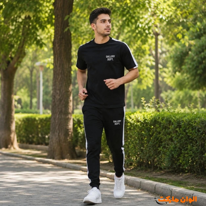 ست تیشرت و شلوار مردانه بنگال کش مدل Gallery Dept