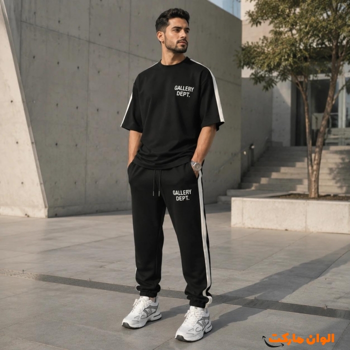 ست تیشرت و شلوار مردانه بنگال کش مدل Gallery Dept