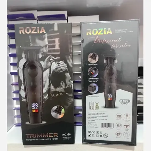 ماشین اصلاح ROZIA HQ338 | خط زن حرفه‌ای
