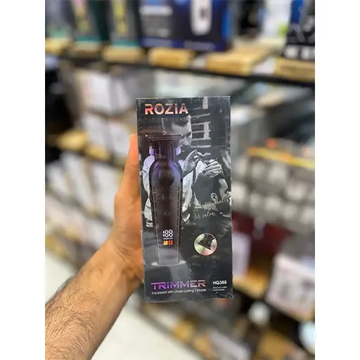 ماشین اصلاح ROZIA HQ338 | خط زن حرفه‌ای