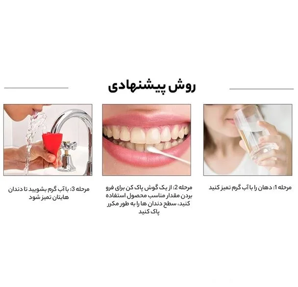 خرید سرم سفید کننده دندان مدلLANBENA کدH655