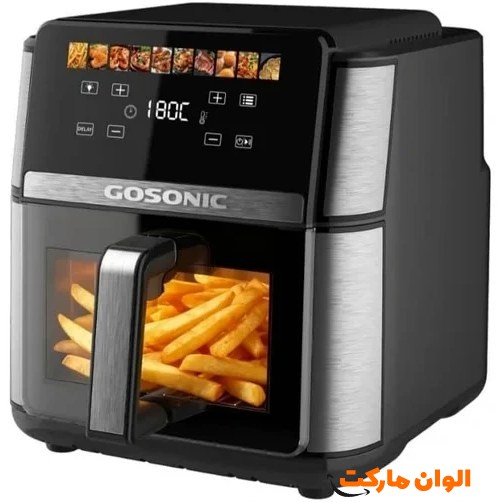 خرید سرخ کن بدون روغن گوسونیک مدل GAF889 ظرفیت 9  لیتری تک و عمده  کدN6767 