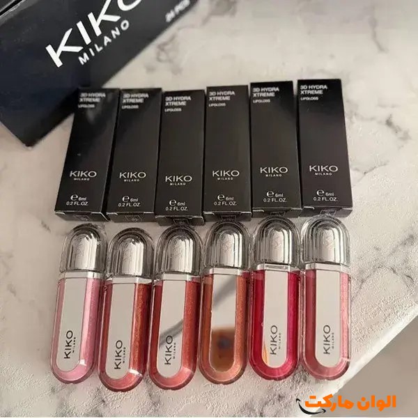 خرید لیپ گلاس طرح کیکو آینه دار تک و عمده کد n9090
