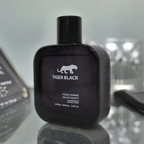 عطر-مردانه-کزمو-مدل-tiger-black-تک-و-عمده