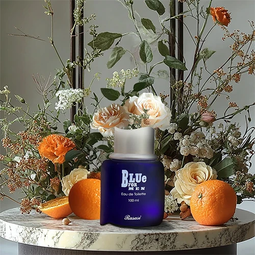 عطر-مردانه-رصاصی-بلو-فور-من-blue-تک-و-عمده