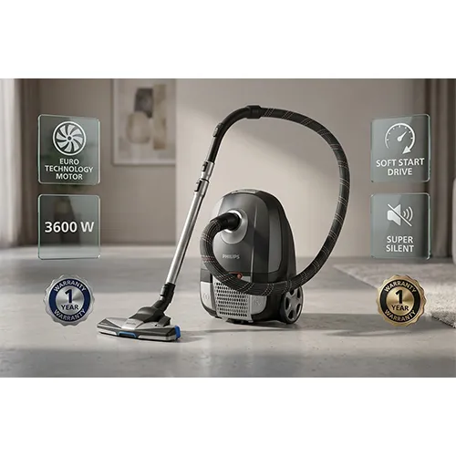 خرید جاروبرقی فیلیپس سوپر سایلنت موشکی تک و عمده کد L1761