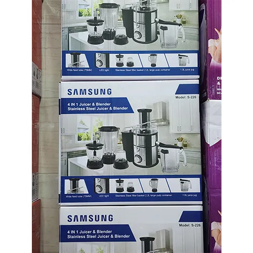 خرید آبمیوه‌گیری ۴ کاره سامسونگ مدل S-226 تک و عمده کد L1762
