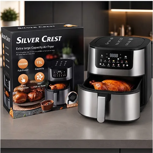 خرید سرخ‌کن ۱۵ لیتری سیلور کرست | Silver Crest 15L Air Fryer