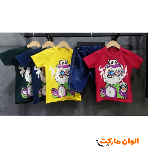 Buy new model panda blouse and shorts